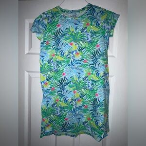 Lilly Pulitzer Floral Dress girl size XL (12-14)